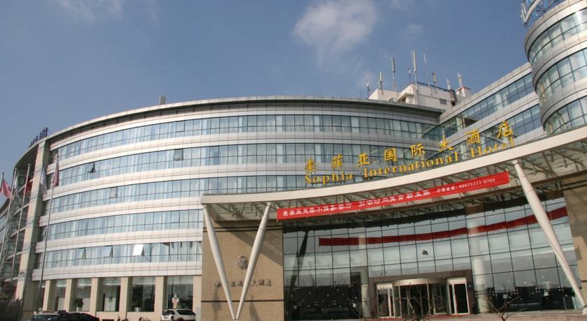 Sophia International Hotel Qingdao Exterior foto